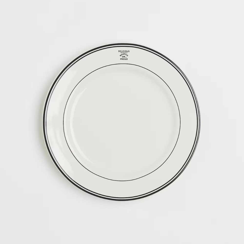 STONEWARE PLATE